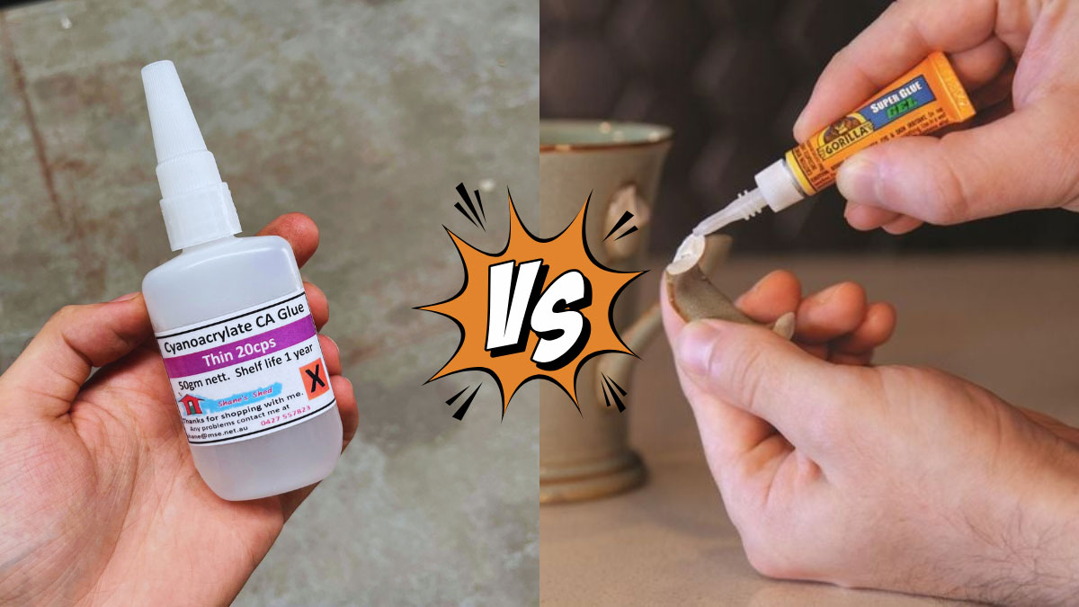 CA Glue vs Super Glue