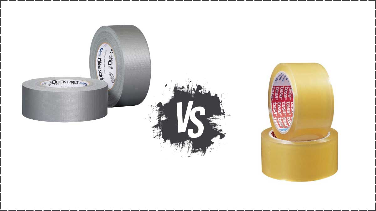 Duct Tape vs Packing Tape