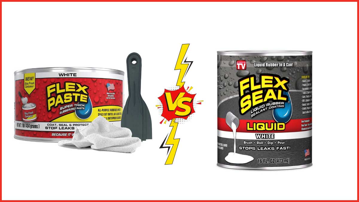 Flex Paste vs Flex Seal