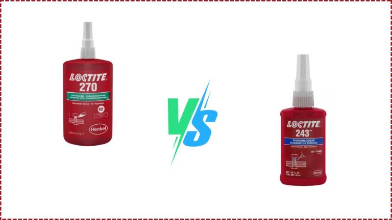 Green Loctite vs Blue