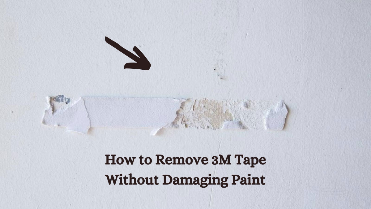 How to Remove 3M Tape Without Damaging Paint