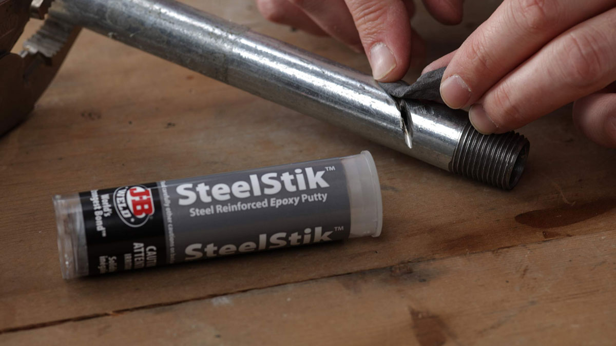 How to Use JB Weld Steel Stick