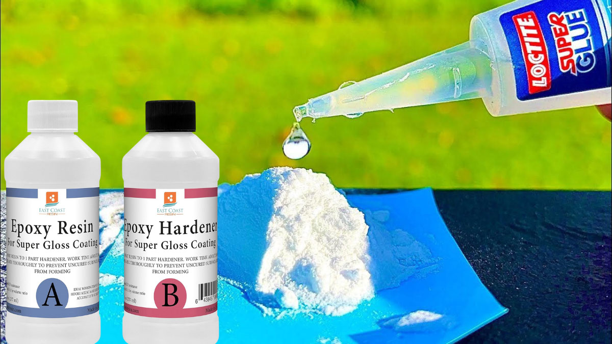 Super Glue and Baking Soda vs Epoxy