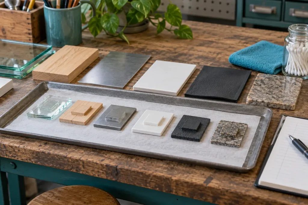 Assorted test substrates; product exclusions still apply