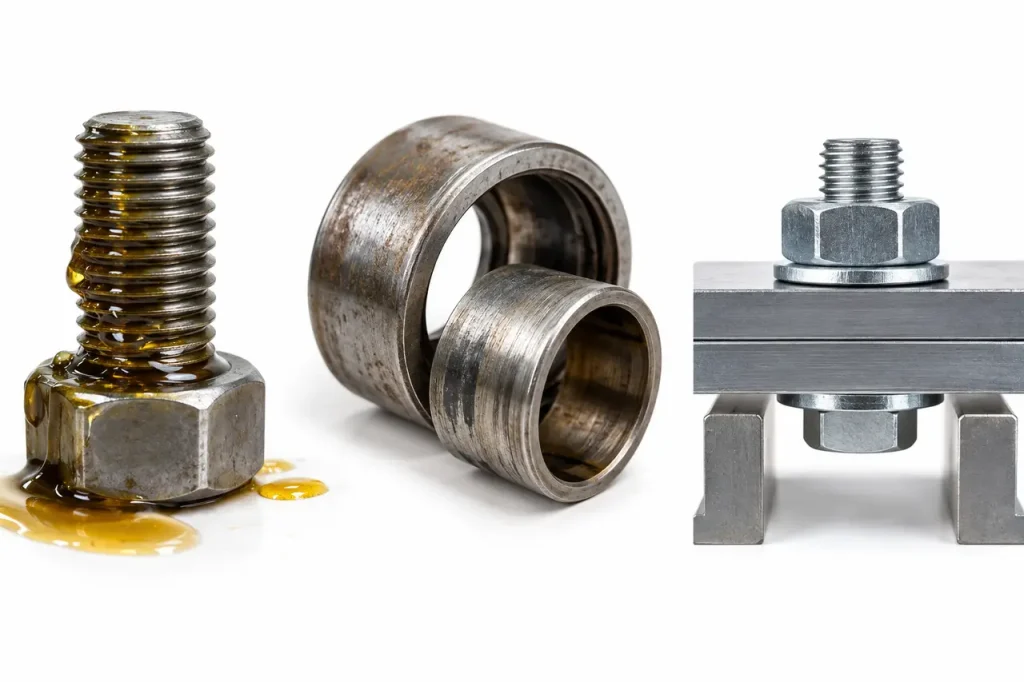 Green loctite vs blue — common failure checks