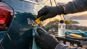 How to Remove Adhesive From Car Paint Safely