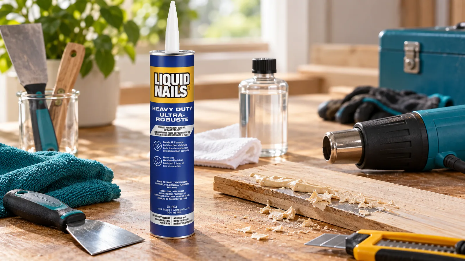 How to Remove Liquid Nails Without Surface Damage